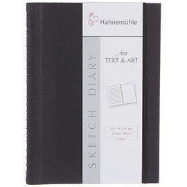 Hahnemuhle Sketch Diary A4 Black