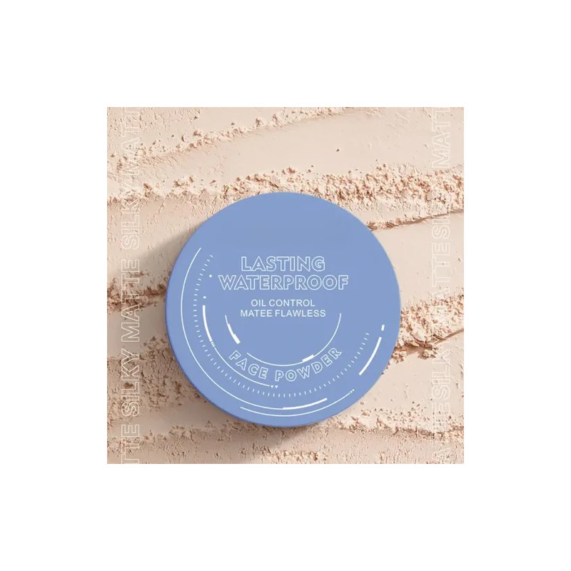 Polvo Compacto Matificador Fijador Base Maquillaje Natural F