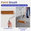 4 Pcs Textured Paint Roller Set, 9 inch Small Textured