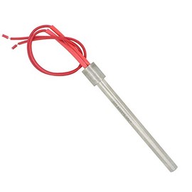 ROOwarMer 220 V 300 W 350 W Resistance Spark Plug Ignition for Pellet Stove - Diameter 10 mm - Length 140 150 170 mm (No Screw Thread, Length 140 mm 300 W)