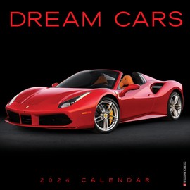 Dream Cars Foil Stamped Cover 2024 Calendar