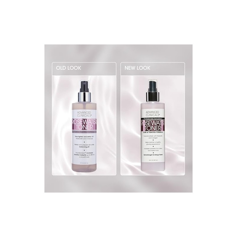 ADVANCED CLINICALS 2 PACK SET - TONICO FACIAL DE AGUA