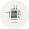 HonorMeet Digital Kitchen Triple Timer,Count-down & Count-up Tracking,Loud Buzzer Reminder,Battery
