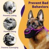 LUCKYPAW Dog Muzzle, Mesh Muzzle for Large Medium Small Dogs