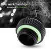 ASHATA 2pcs G1 / 4 Thread PC Water Cooling Adapter,