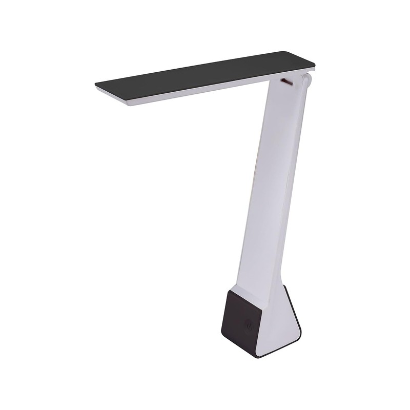 Bostitch Office KT-VLED1810-BLK Powered Rechargeable Battery LED Desk Lamp, 3