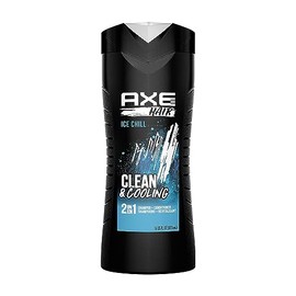 AXE Hair 2-in-1 Shampoo + Conditioner, Ice Chill, 16 oz (Pack of 2)