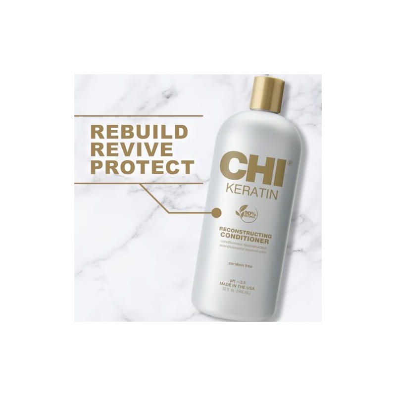 CHI Keratin Conditioner, 32 fl. oz.