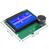 3D Printer LCD Display Screen,12864 Blue Control Panel with Ribbon