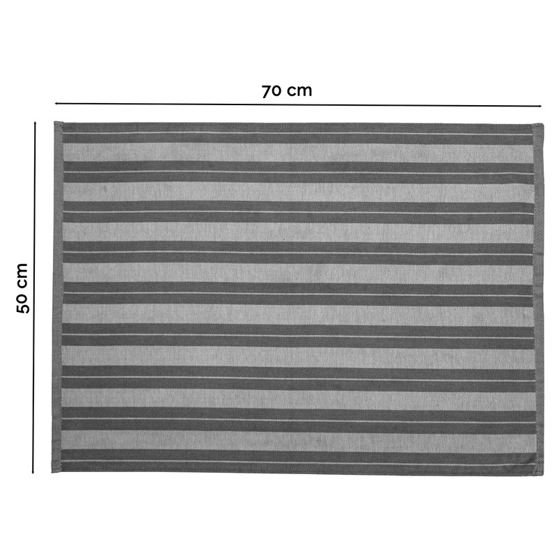 ZOLLNER Tea Towel Set 5 Pieces 100% Cotton 50 x