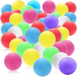 Yueser Table Tennis Balls, Colourful, Table Tennis Balls, Pack of 60 40 mm Ping Pong Balls, Table Tennis Balls, Table Tennis Balls, Outdoor Table Tennis Balls, Tombola Balls for Ball Pit, Mixed