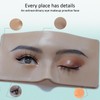 GETPUCHRA Makeup Practice face Eye Makeup Silicone Makeup Practice Board