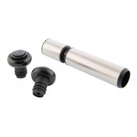 Baum Brothers Set Bomba De Vacio Con 2 Tapones Acero Inoxidable Ka-14