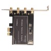 PCIe Network Adapter 2.4G 450Mbps 5G 1300Mbps 4 Antennas Standard