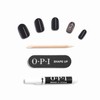 OPI On Point Swirl Next Door | Short Round Black