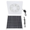 Solar Panel Powered Fan Maintain Air Circulation 6 Blades 15W