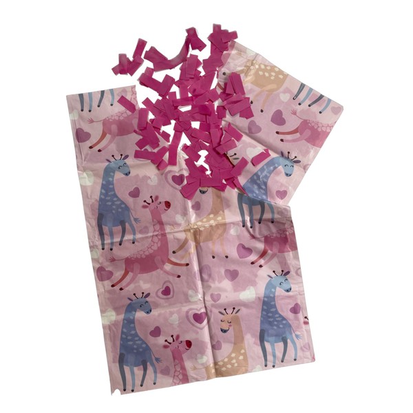 FettiWrap™ Stuffed Confetti Wrapping Paper - Gift Wrap that will