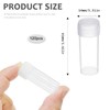GZcaiyun Pack of 120 5 ml Plastic Sample Bottles, Transparent