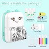Gabrella Mini Thermal Printer, C9 Bluetooth Labler Maker, Portable Label