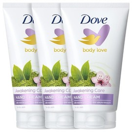 Dove Body Love Hand Cream 75ml 4 Types (3 Pieces) High Moisturizing Perfume Hand Lotion / 도브 바디러브 핸드크림 75ml 4종 3개 고보습 퍼퓸 핸드 로션