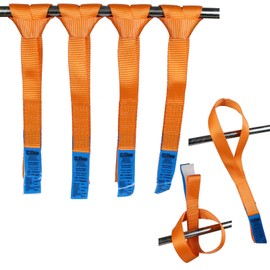TRUTZHOLM 4x Belt Loops Double Loops 1750 kg Belt Load 45 cm Length 35 mm Width Lashing Loops