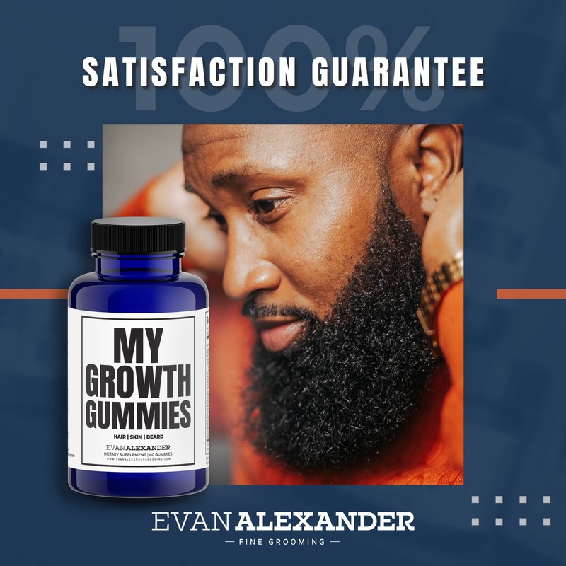 Evan Alexander Grooming My Growth Gummies - 60 Gummies