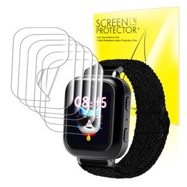 LYSANDRA Compatible for Bark Watch 1.5 Inches, [6 Pack] Full Coverage TPU Clear Film Compatible for Bark Watch 1.5 Inches Smart Watch