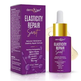 DERMAXGEN Elasticity Repair Serum, MATRIXYL 3000 - PURE ORGANIC Powerful Triple Combination Serum/Anti-Aging, Facial AGED Wrinkles Serum (1 FL OZ)