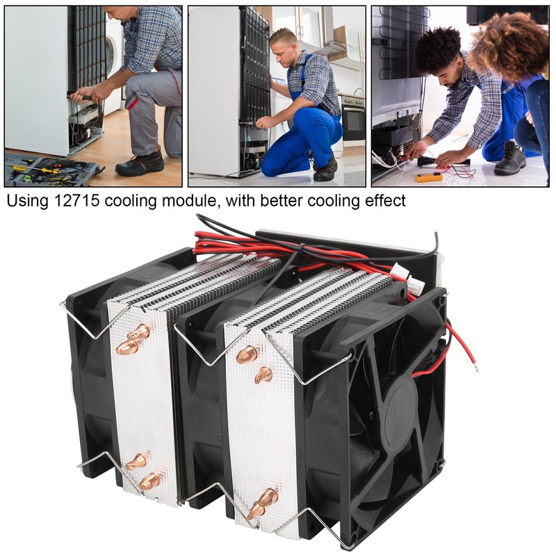 12715 12V 240W Thermoelectric Cooler Peltier Semiconductor Refrigeration Cooling System