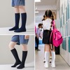 EPEIUS Kids Knee High Socks Cotton School Uniform Socks Kids