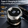 7D Head Shaver for Bald Men, 2 Magnetic Detachable Blades,