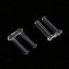 Rimless Frames Sleeves, 100pcs New Plastic Compression Sleeves for Rimless