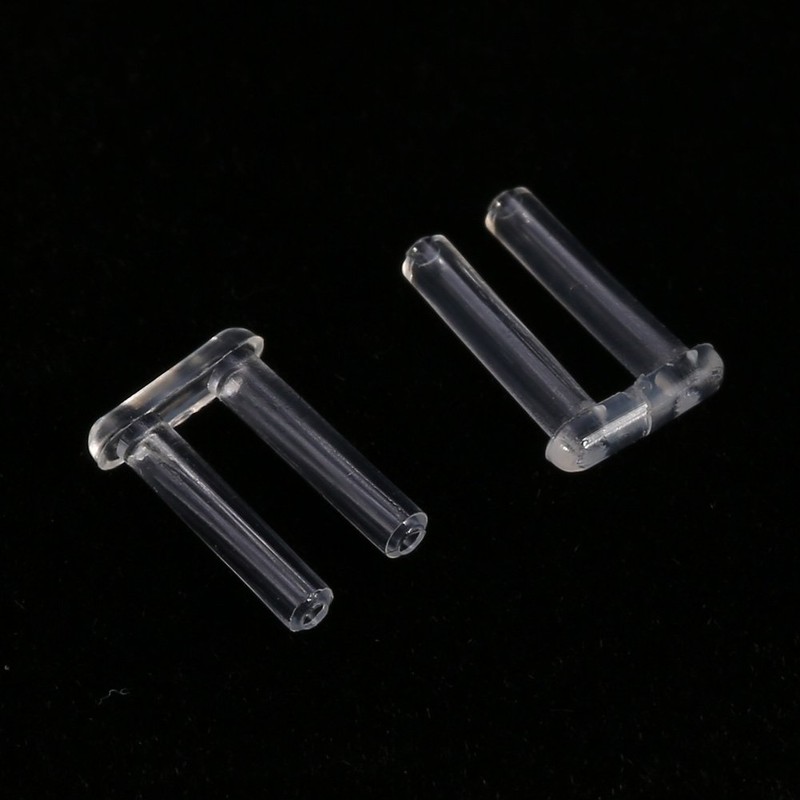 Rimless Frames Sleeves, 100pcs New Plastic Compression Sleeves for Rimless