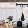 cobee 4PCS 12 Inch Silicone Cooking Spoon for Nonstick Cookwares,