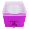 Waxness Face Waxing Kit with Mini W-Cube Metallic Fuchsia