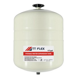 TT FLEX Potable Thermal Expansion Tank for Water Heater - 4.5 Gallon, 3/4 in MNPT Connection