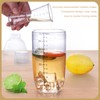 Plastic Bar Cocktail Shaker with Measuring Jigger Set,Hand Drink Mixer