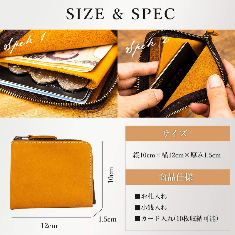 Kamedo Bag Manufacturing Wallet, Coin Purse, Men's, Genuine Leather, Coin