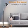 LEPOWER Floor Lamp, Metal Standing Lamp with Adjustable Gooseneck, Heavy