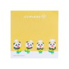 Sunstar Stationery S2843617 Panda Spoons and Frying Pans, Memo, Square,
