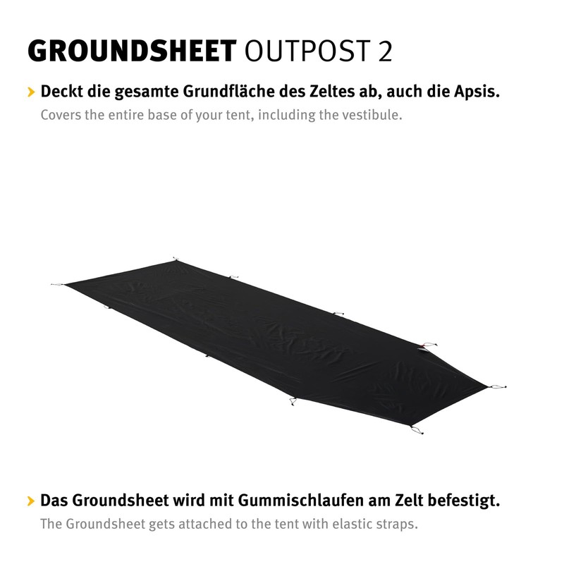 Wechsel Groundsheet Für Outpost 2 Zusätzlicher Zeltboden Camping Plane Passgenau