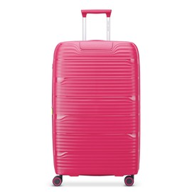 DELSEY Paris Dune Hardside Expandable Luggage with Spinner Wheels, Viva Magenta, Checked-Large 29 Inch