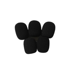Cloud II Mic Foam Replacement for HyperX Cloud II/Mix/Alpha/Alpha Alpha-S/Cloud Chat Headset Microphone Pop Filter Cover (5 PCS)