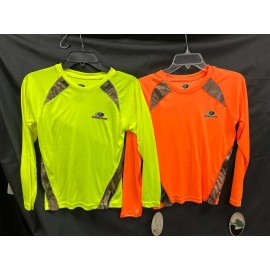 Mossy Oak Kids Top Clothing w/ Camo Insert Set of 2 sz 14/16