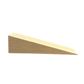 Tolux Wooden Wedges, Hardwood Wedge, Beech Wood Wedge, Wooden Doorstop, Handy Tool in Carpentry, Construction and Various DIY Projects, Size 125x45x30 mm / 4.92x1.77x1.18 in, Pack of 10 pcs