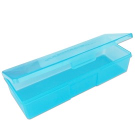 Beauticom Personal Box Storage Case for Professional Manicurist Nails Pedicure (Large Size) (10 Pieces, BLUE)