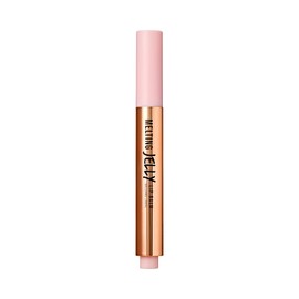 KISS NEW YORK Professional Melting Jelly Lip Balm, High Shine & Moisturizing Lip Stick, Long Lasting, Plumping Effect Look, Non-Sticky & Not Cakey, Easy Application & Natural Coverage (Grapefruit)
