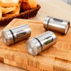 LUTAKU 3 pcs Kitchen Canister Set with Secure Lids &