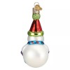 Old World Christmas 2023 Dated Party Snowman Blown Glass Christmas