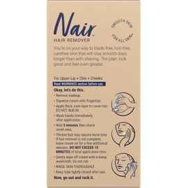 Moisturizing Face Cream For Upper Lip Chin And Fac Nair 2 oz, Pack of 3